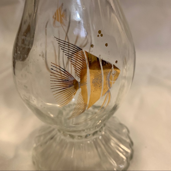 Avon Angelfish Glass Vase - Picture 3 of 6